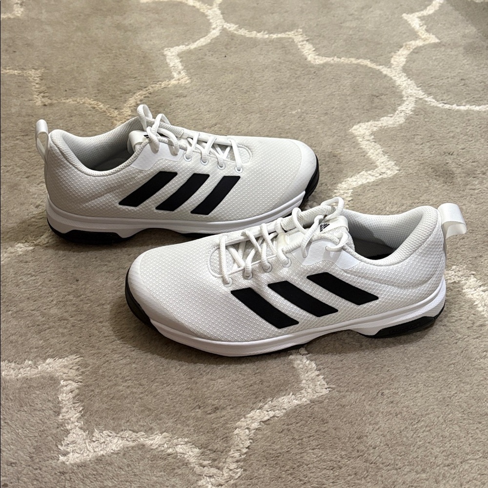 NWOT Adidas Game Spec white & black sneaker athletic tennis shoe FX3651 Size 9 - Picture 8 of 17